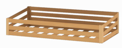 Ящик буковый be shelf! 400х400 - необходимый аксессуар для оснащения торгового зала продуктового магазина. В компании IDS Вы можете купить ящик буковый be shelf! 400х400 по выгодной цене.