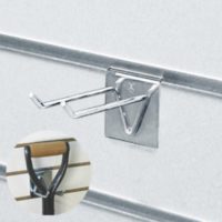Крючок двойной F327-100 - необходимый аксессуар для оснащения торгового зала продуктового магазина. В компании IDS Вы можете купить крючок двойной f327-100 по выгодной цене.